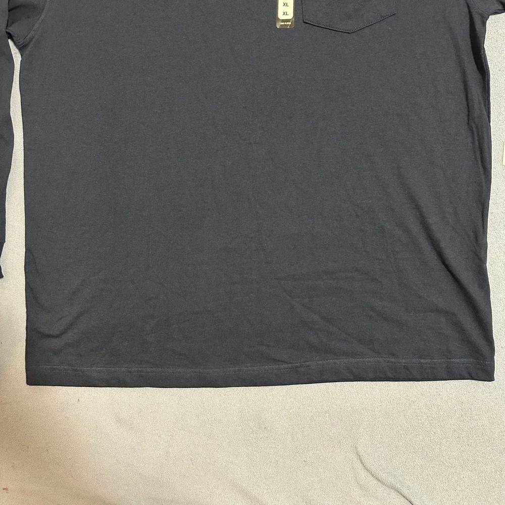 Carhartt Long Sleeve Workwear Pocket T Shirt K126NVY Navy Blue Mens XL NWT - Picture 4 of 16
